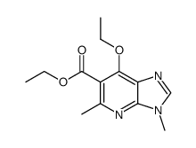 7-ethoxy-3,5-dimethyl-3H-imidazo[4,5-b]pyridine-6-carboxylic acid ethyl ester Structure