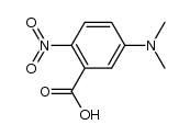5-(二甲氨基)-2-硝基苯甲酸结构式