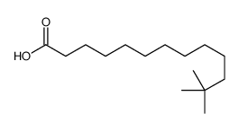 12,12-dimethyltridecanoic acid Structure