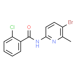 N-(5-Bromo-6-methyl-2-pyridinyl)-2-chlorobenzamide Structure