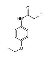 4'-Ethoxy-2-fluoroacetanilide结构式