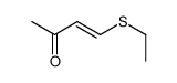 4-ethylsulfanylbut-3-en-2-one Structure