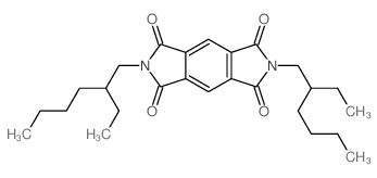 2,6-bis(2-ethylhexyl)pyrrolo[3,4-f]isoindole-1,3,5,7-tetrone Structure