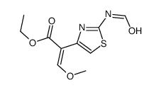 ethyl (Z)-2-formamido-alpha-(methoxyimino)thiazol-4-acetate picture