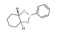 1,3,2-Benzodioxaborole,hexahydro-2-phenyl-, trans- (9CI) Structure