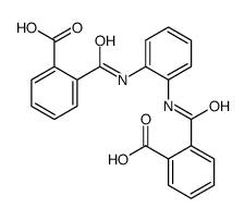 2-[[2-[(2-carboxybenzoyl)amino]phenyl]carbamoyl]benzoic acid Structure