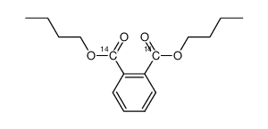 dibutyl benzene-1,2-dicarboxylate结构式