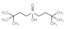 Bis(3,3-dimethylbutyl)phosphinic acid Structure