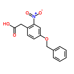 2-(4-(Benzyloxy)-2-nitrophenyl)acetic acid picture