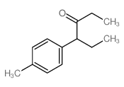 4-(4-methylphenyl)hexan-3-one结构式