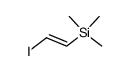 (E)-2-Iodoethenyltrimethylsilane Structure