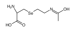 epsilon-N-acetylselenalysine Structure