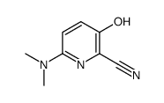 2-Pyridinecarbonitrile,6-(dimethylamino)-3-hydroxy-(9CI)结构式