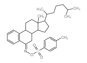 19-Norcholesta-1,3,5(10)-trien-6-one,O-[(4-methylphenyl)sulfonyl]oxime (9CI) picture