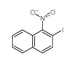 2-iodo-1-nitro-naphthalene Structure