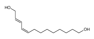 (2E,4Z)-trideca-2,4-diene-1,13-diol Structure