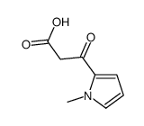 1H-Pyrrole-2-propanoicacid,1-methyl-beta-oxo-(9CI)结构式