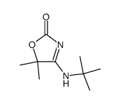 2(5H)-Oxazolone,4-[(1,1-dimethylethyl)amino]-5,5-dimethyl-(9CI)结构式