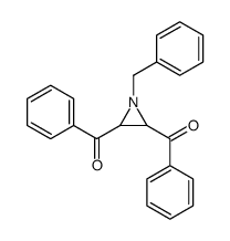 (3-benzoyl-1-benzyl-aziridin-2-yl)-phenyl-methanone结构式