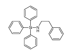 2-phenyl-N-triphenylsilyl-ethanamine结构式
