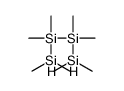 dimethylsilyl-[dimethylsilyl(dimethyl)silyl]-dimethylsilane Structure