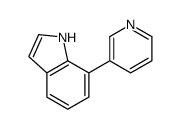 7-pyridin-3-yl-1H-indole Structure