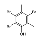 3,5,6-tribromo-2,4-dimethylphenol结构式