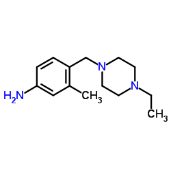 4-[(4-Ethyl-1-piperazinyl)methyl]-3-methylaniline结构式