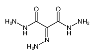 Mesoxalic acid,dihydrazide,hydrazone (4CI) Structure