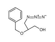 (2S)-3-azido-2-phenylmethoxypropan-1-ol Structure
