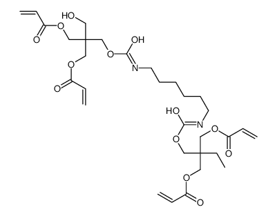 2,2-bis[[(1-oxoallyl)oxy]methyl]butyl 13-(hydroxymethyl)-10,16-dioxo-13-[[(1-oxoallyl)oxy]methyl]-11,15-dioxa-2,9-diazaoctadec-17-enoate picture