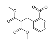 dimethyl 2-(2-nitrobenzyl)-malonate Structure