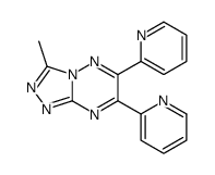 3-methyl-6,7-dipyridin-2-yl-[1,2,4]triazolo[4,3-b][1,2,4]triazine Structure