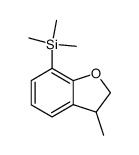 3-methyl-7-trimethylsilyl-2,3-dihydrobenzofuran结构式