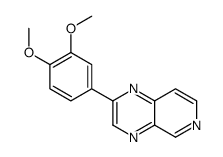 2-(3,4-dimethoxyphenyl)pyrido[3,4-b]pyrazine Structure