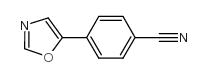 4-(5-Oxazolyl)benzonitrile Structure
