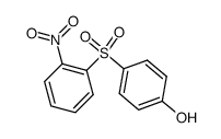 4-(2-nitro-benzenesulfonyl)-phenol Structure