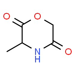 2,5-Morpholinedione,3-methyl-(9CI)结构式