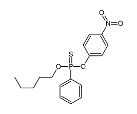 (4-nitrophenoxy)-pentoxy-phenyl-sulfanylidene-λ5-phosphane结构式