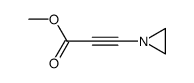 2-Propynoic acid, 3-(1-aziridinyl)-, methyl ester (9CI) structure