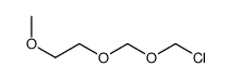 1-(氯甲氧基甲氧基)-2-甲氧基乙烷结构式