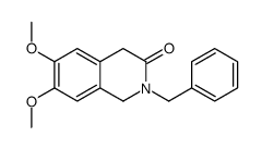 2-benzyl-6,7-dimethoxy-1,4-dihydroisoquinolin-3-one Structure