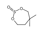 5,5-dimethyl-1,3,2-dioxathiepane 2-oxide Structure