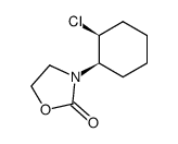 3-((1R,2S)-2-Chloro-cyclohexyl)-oxazolidin-2-one Structure