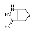 4,6-二氢- 1H-噻吩并[3,4-c]吡唑-3-胺结构式