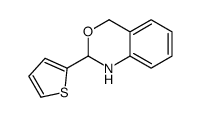 2-thiophen-2-yl-2,4-dihydro-1H-3,1-benzoxazine结构式
