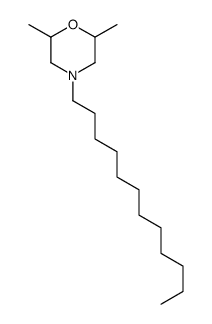 4-Dodecyl-2,5/2,6-dimethyl-morpholin Structure