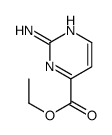 2-氨基嘧啶-4-羧酸乙酯结构式