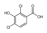 Benzoic acid, 2,4-dichloro-3-hydroxy Structure