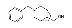 (3-benzyl-3-azabicyclo[3.2.1]octan-8-yl)methanol Structure